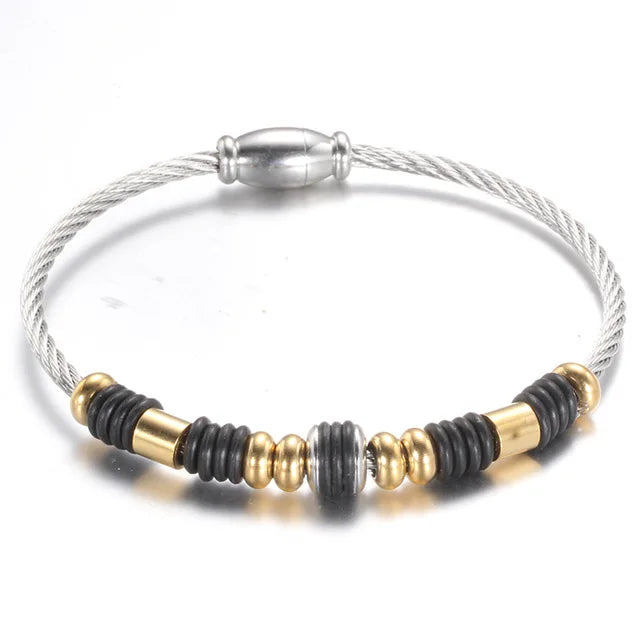 Fashion Woman Bracelet and Bangles With Magnetic Clasp